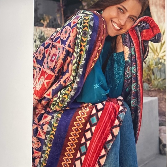 Johnny Was Bedding Johnny Was Otis Cozy Blanket Poshmark